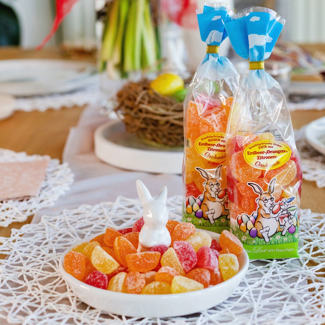Heindl Ostern Geleehasen Geleeeier