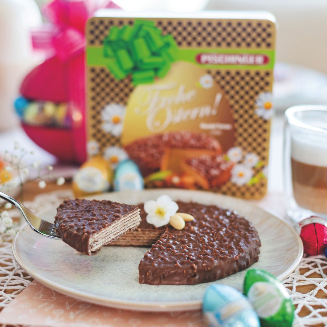 Pischinger Mandeltorten Dose Ostern