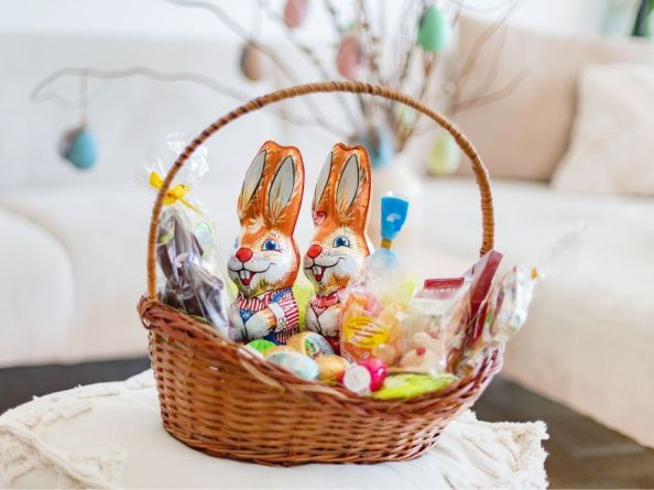 Osterkörbchen selbst füllen – Schoko-Ostereier nach Ihrem Geschmack