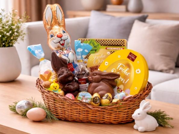 Osterkörbchen selbst füllen – Schoko-Ostereier nach Ihrem Geschmack