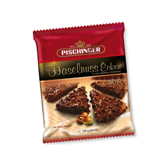 Haselnuss Ecken Noir 130g