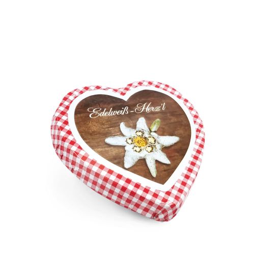 Schokoladen Herzen Alpenstil Nougat Großpackung