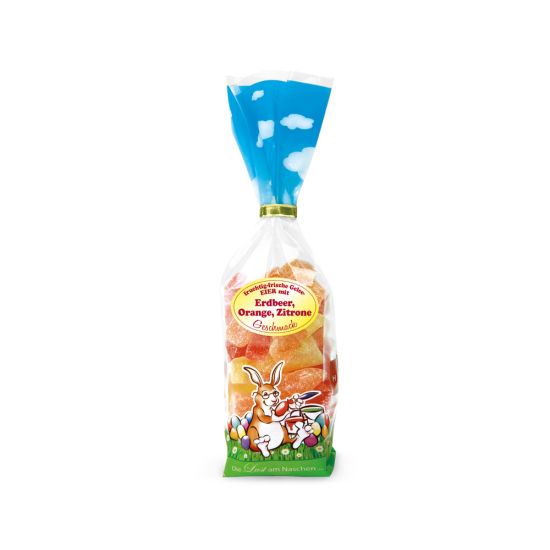Ostereier Gelee fruchtig Zitrone Orange Erdbeer vegan