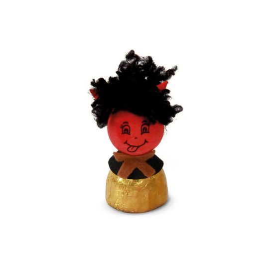 Krampus auf Nusskrokantpraline 360g, 24 Stk