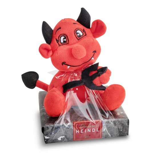 Krampus Geschenk Plüsch Wiener Nougat