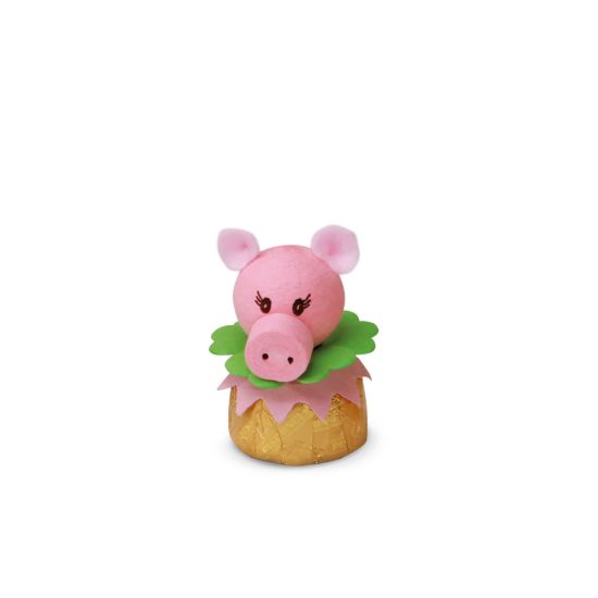Schwein auf Nusskrokantpraline 360g, 24 Stk