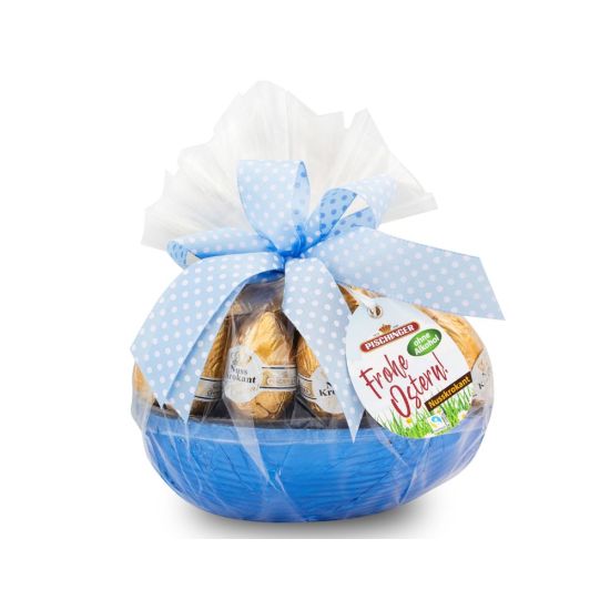 Präsent Ei Ostern Geschenk Nusskrokant original hangefertigt fairtrade regional