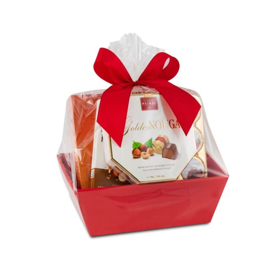 Geschenkkorb Rot 405g