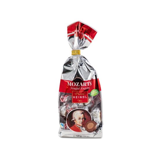 Mozartkugeln Nougat OHNE Marzipan Fairtrade Kakao