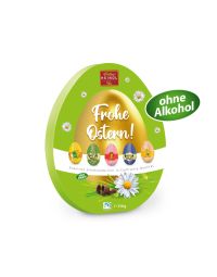 Ostergeschenk klein Schokoeier Nougat Banane Joghurt Erdbeer Himbeere