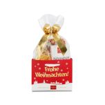 Weihnachtstasche Geschenk Nougattaler Gelee vegan Fairtrade Schokolade Edelbitter