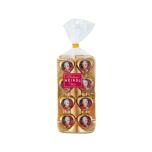 Mozartherzen Vollmilchschokolade Marzipan Nougat Fairtrade