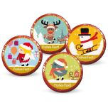 Weihnachtstaler Nougat 1581g, 93 Stk