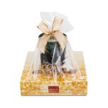 Kerze in grünem Glas auf Frohe Weihnachten 100g
