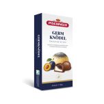 Hüttenklassiker Germknödel Praline Powidl Milchcreme Vollmilchschokolade Fairtrade Kakao Österreich