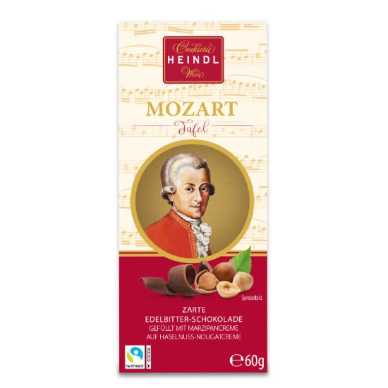Tafelschokolade Mozart 60g