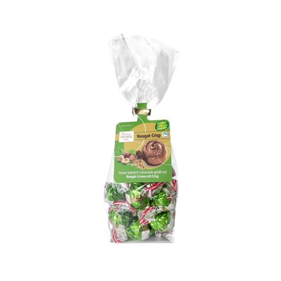 Nougat Crisp Schoko Kugeln fairtrade
