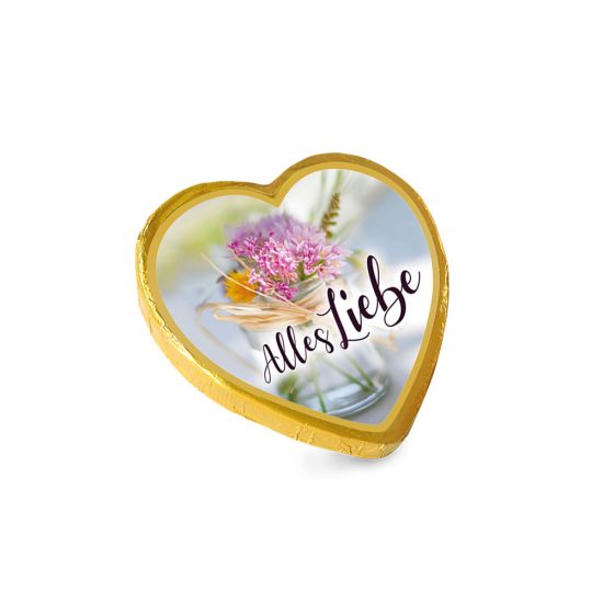 Spruchherz "Alles Liebe" 24g