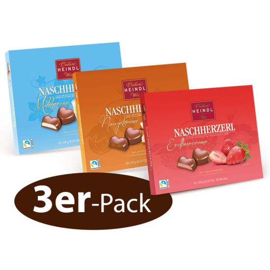 Naschherzerl 3er Pack 360g