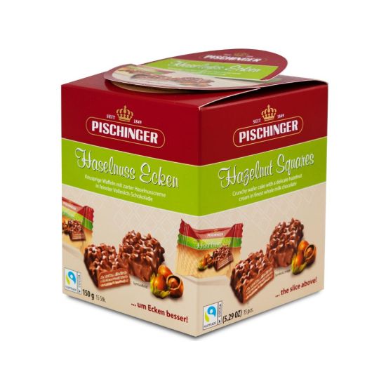 Haselnussecken Pischinger Waffeln Kaffee Gebäck Österreich