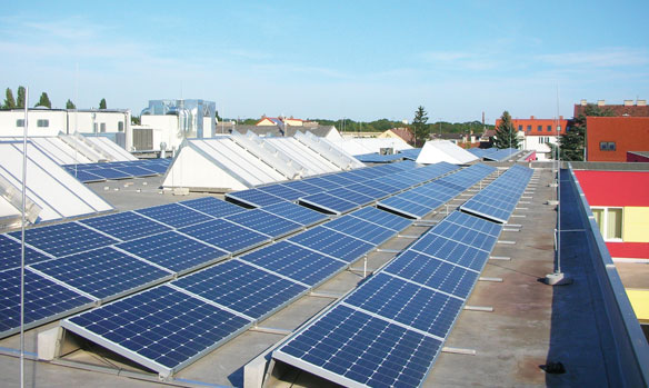 Photovoltaik-Anlage der Confiserie Heindl Photovoltaik-Anlage der Confiserie Heindl